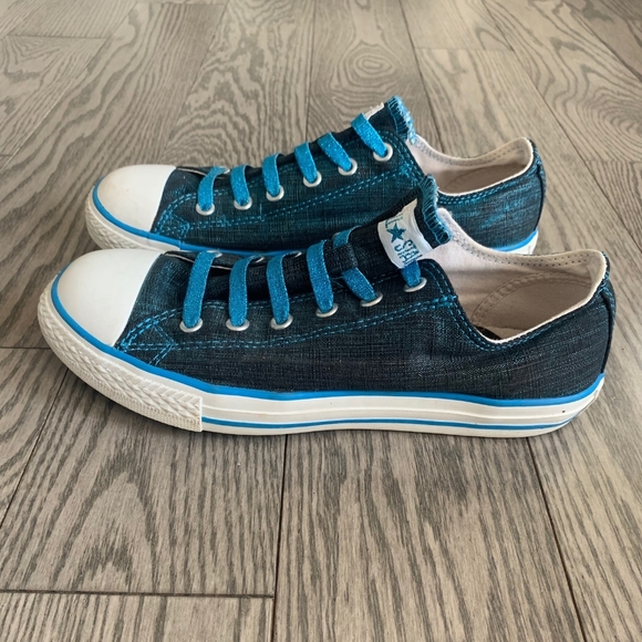 Beautiful Blue Converse 💙 - Picture 6 of 8